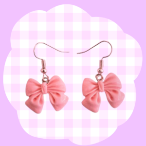 Aretes de moño