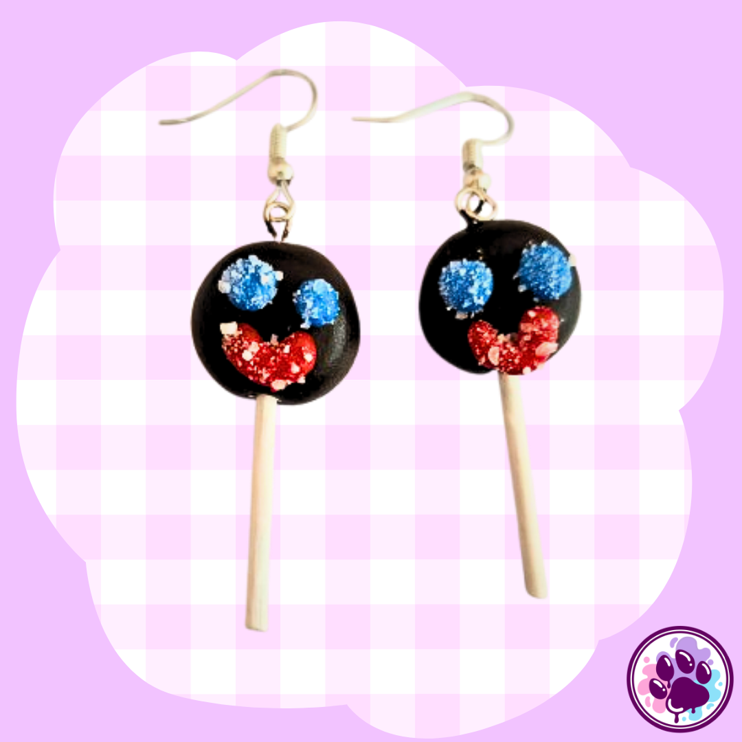 Aretes paleta payaso